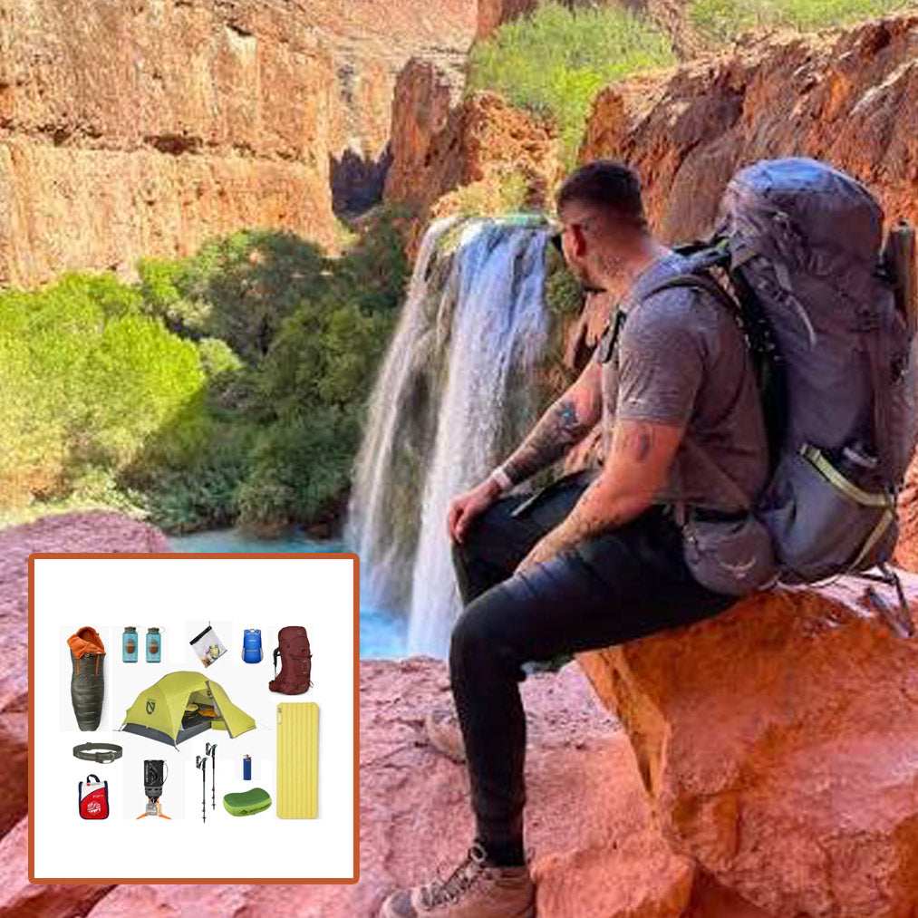 Havasu Falls Backpacking Bundle: Men's Gear Rental