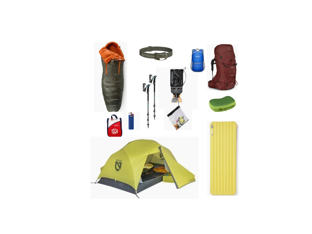 MEN'S  - HAVASUPAI FALLS BACKPACKING KIT