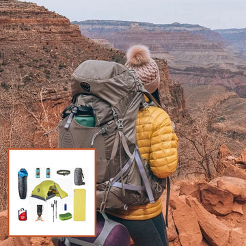 WOMEN'S BACKPACKING BUNDLE - FREE SHIPPING - 3 DAY, 5 DAY, 7 DAY OPTIONS